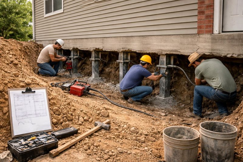 Top Concrete Foundation Repair Companies in Nineveh, IN